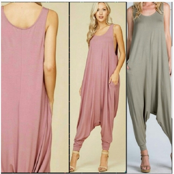 Pants - ⬇️ Olive Harem Jumper